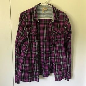 Pink & Black Flannel